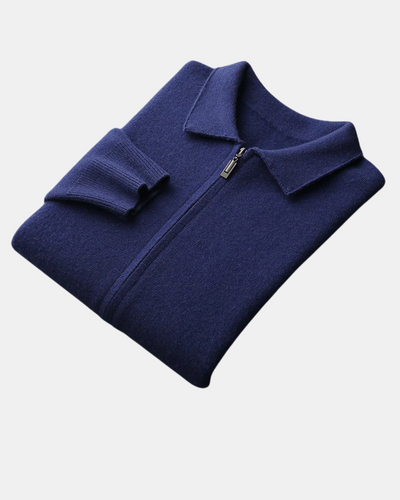 Cardigan in Cashmere Pluto