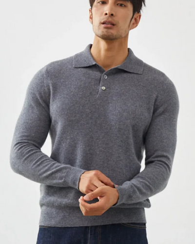 Maglione Polo in Cashmere Ponza