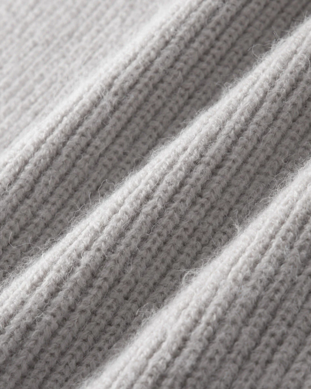 Cardigan con Zip in Merino Wool Quattro Stagioni