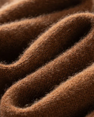 Felpa con Cappuccio in Cashmere Atlas