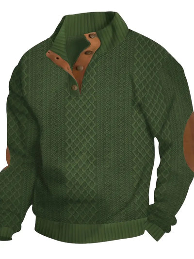 Maglione Elegante con Bottoni
