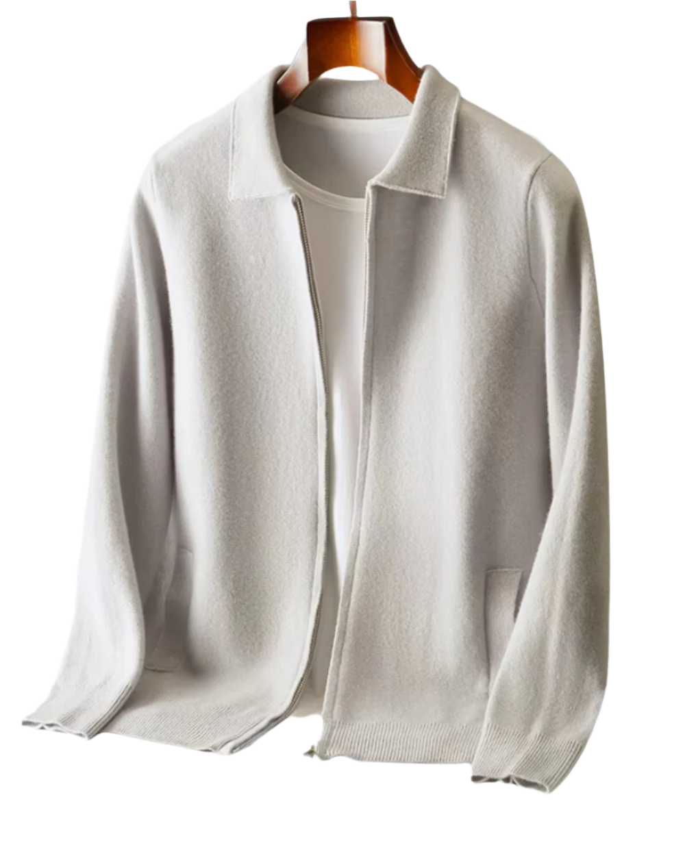 Cardigan in Cashmere Pluto