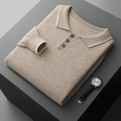 Polo in Cashmere Saint-Tropez