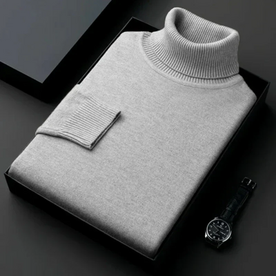 Maglione Collo Alto in Cashmere Alioth