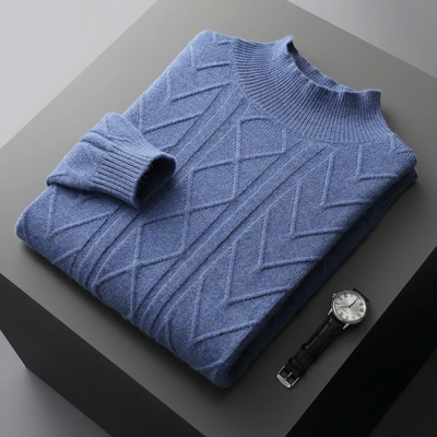 Maglione in Cashmere con Motivo Mizar