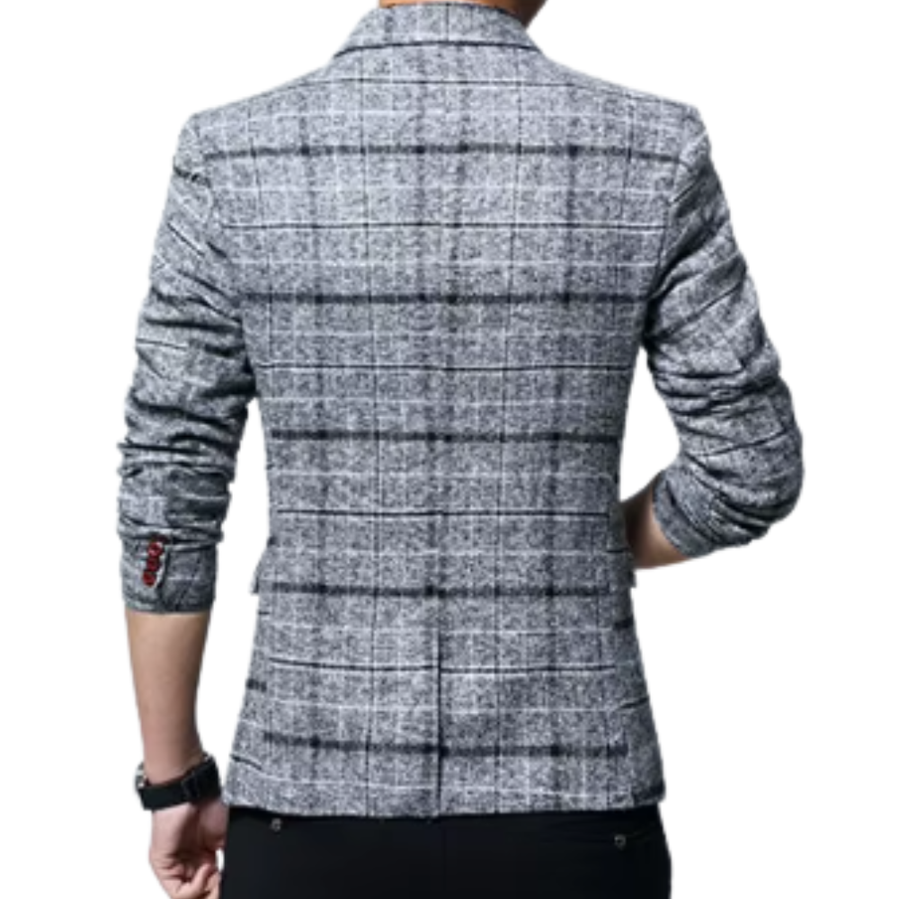 Blazer Elegante a Quadri
