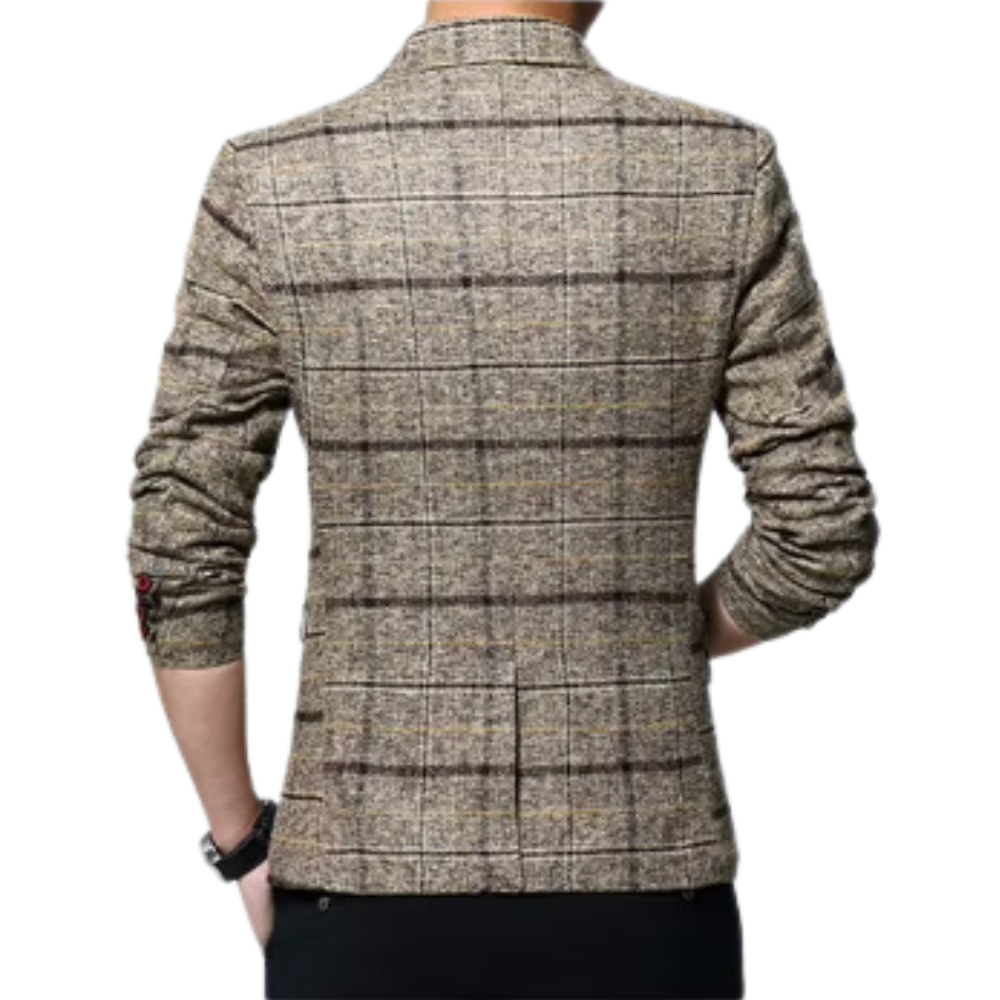 Blazer Elegante a Quadri