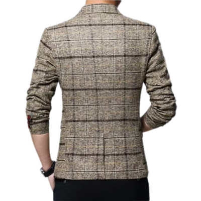 Blazer Elegante a Quadri