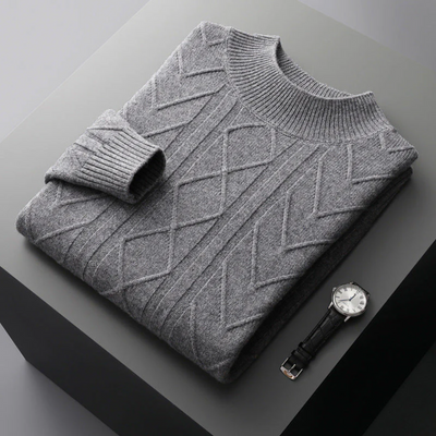 Maglione in Cashmere con Motivo Mizar