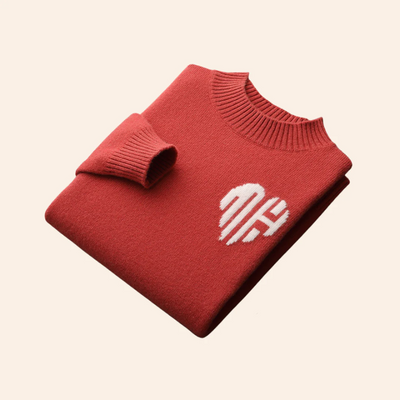 Maglione Cuore in Cashmere Bora Bora
