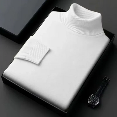 Maglione Collo Alto in Cashmere Alioth