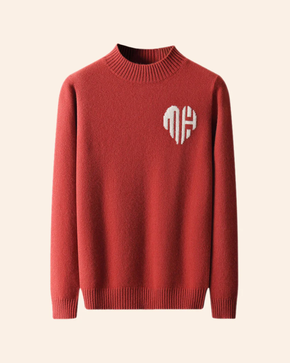 Maglione Cuore in Cashmere Bora Bora