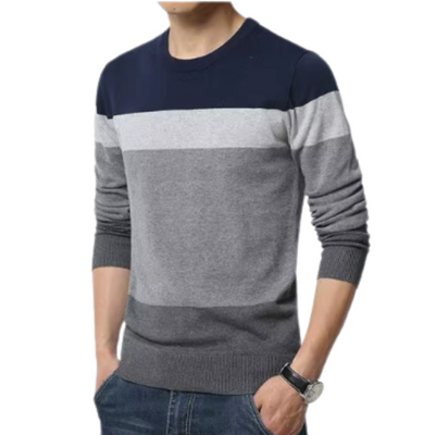 Maglione Casual in Cotone da Uomo