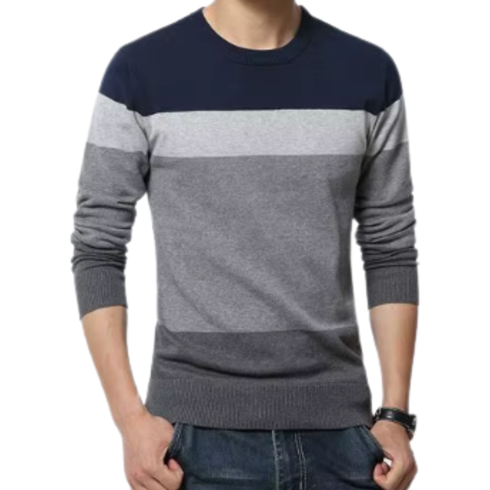 Maglione Casual in Cotone da Uomo