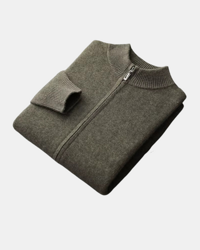Cardigan in Lana Merino Apollo