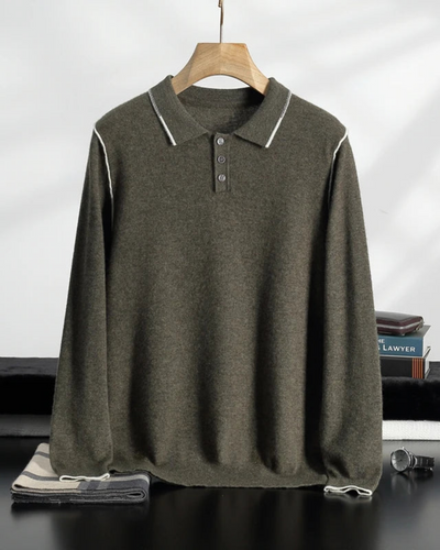 Polo in Cashmere Saint-Tropez