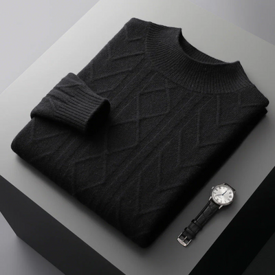 Maglione in Cashmere con Motivo Mizar