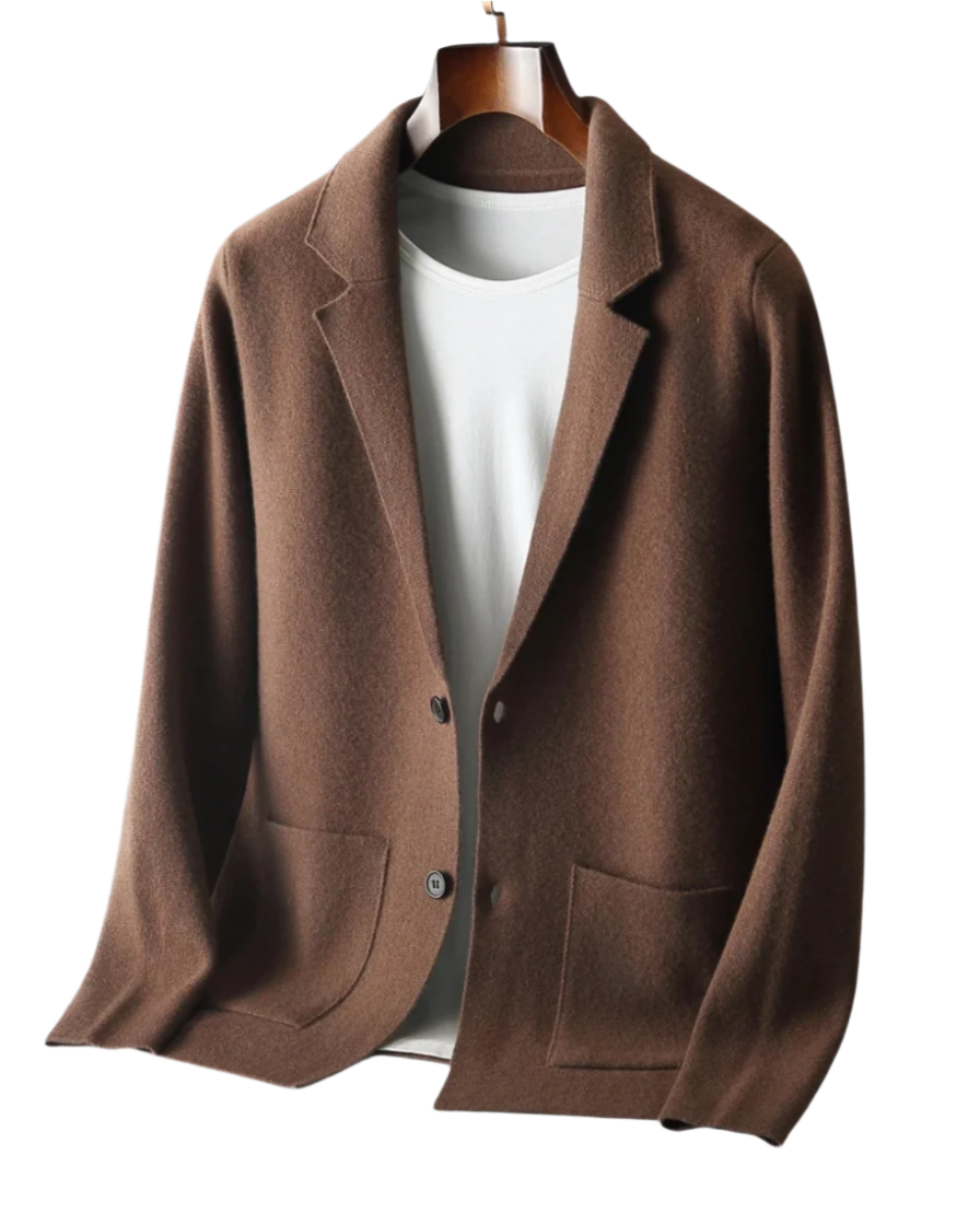 Cardigan con Bottoni in Cashmere Bacchus