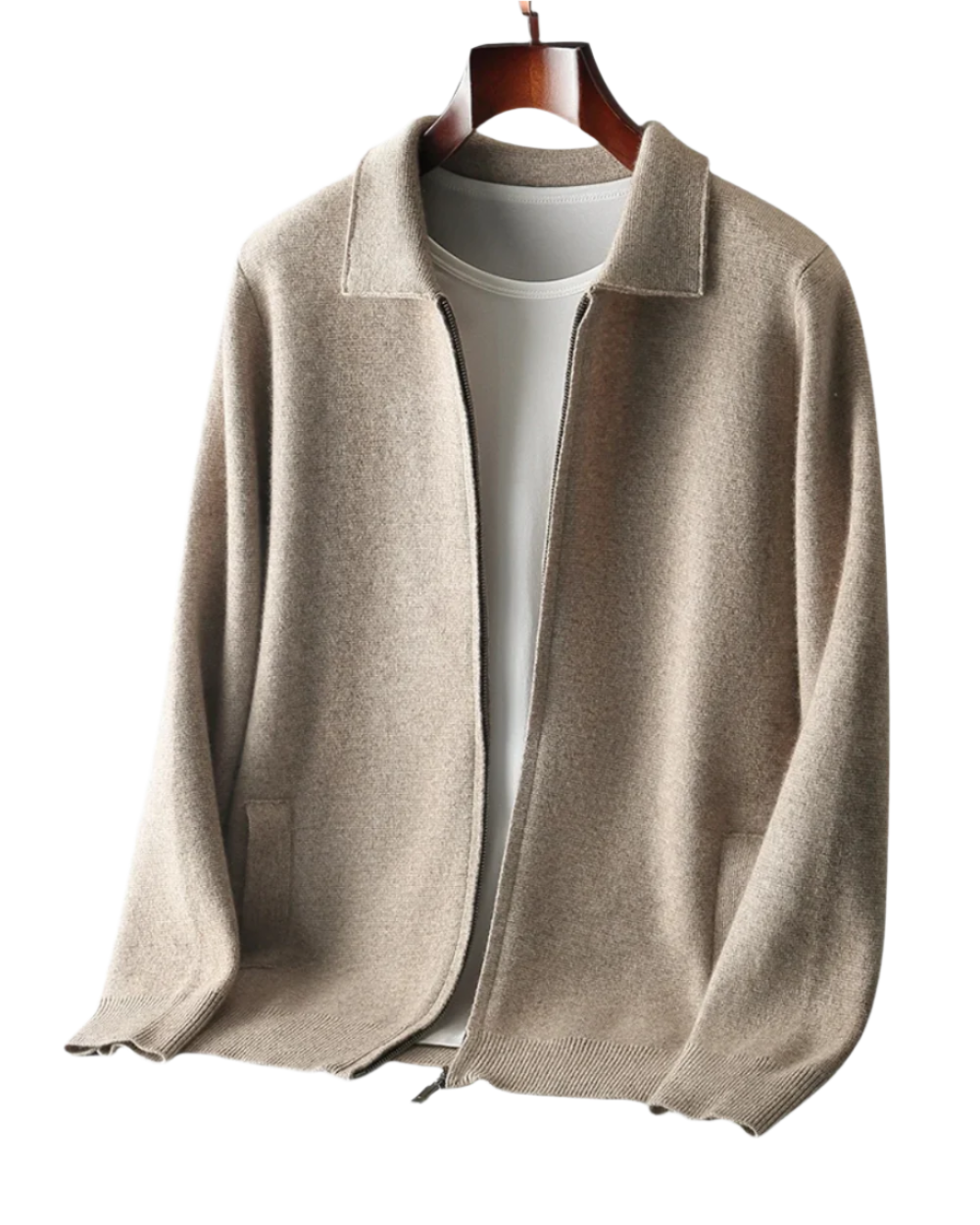 Cardigan in Cashmere Pluto