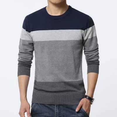 Maglione Casual in Cotone da Uomo