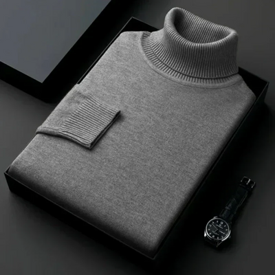 Maglione Collo Alto in Cashmere Alioth