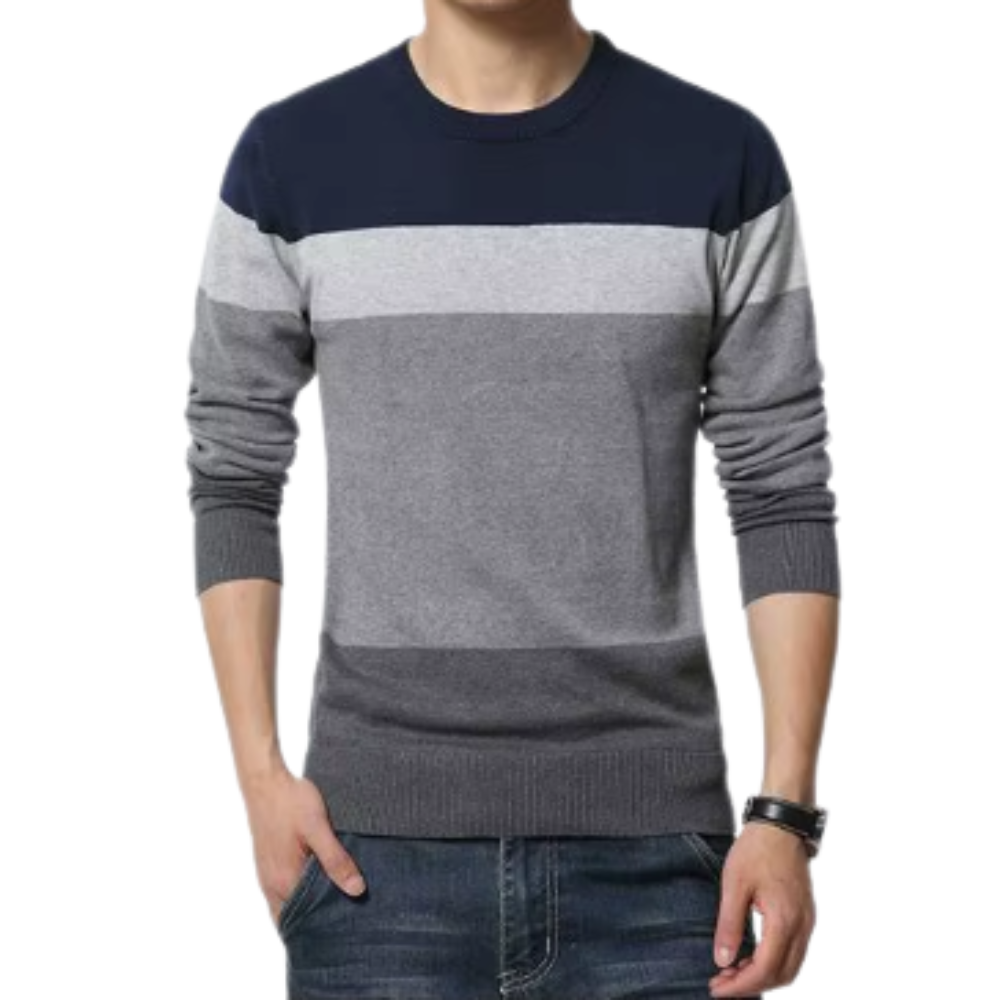 Maglione Casual in Cotone da Uomo