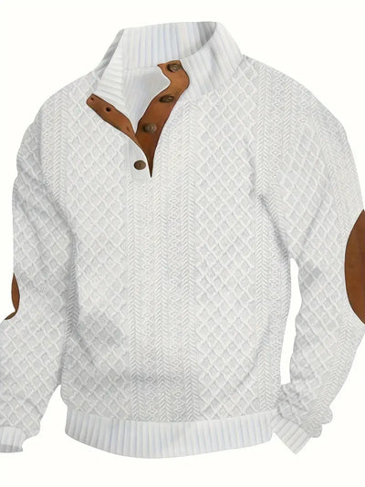 Maglione Elegante con Bottoni