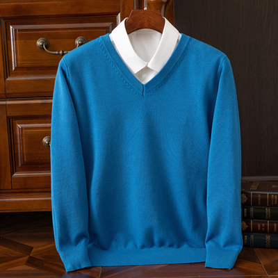 Maglione Chic con Scollatura a V