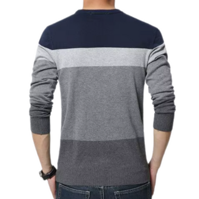 Maglione Casual in Cotone da Uomo