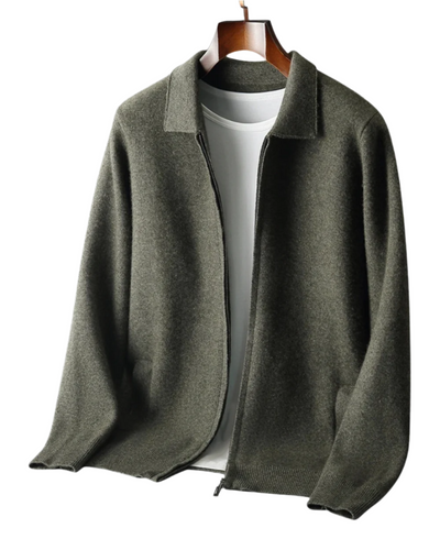 Cardigan in Cashmere Pluto
