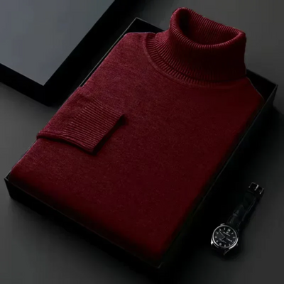 Maglione Collo Alto in Cashmere Alioth