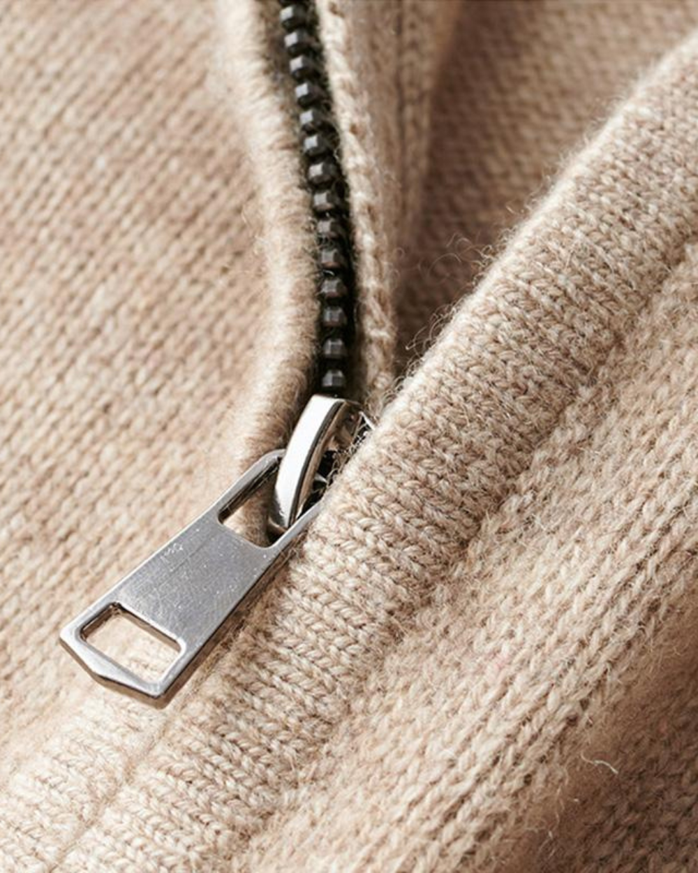 Maglione Elegante con Zip