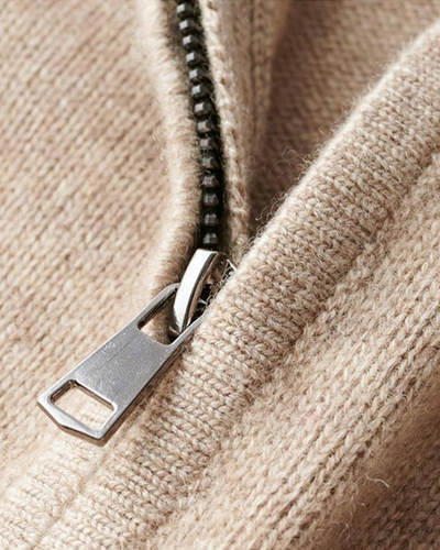 Maglione Elegante con Zip