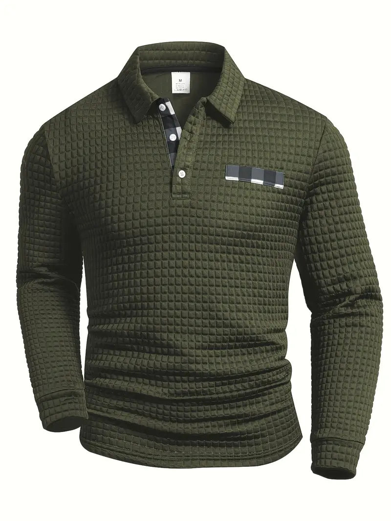 Maglione Polo a Coste