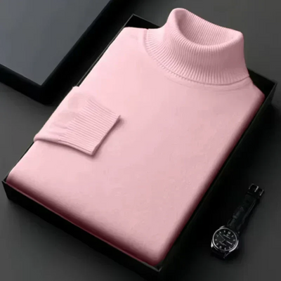 Maglione Collo Alto in Cashmere Alioth