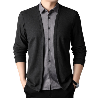Camicia e cardigan 2-in-1