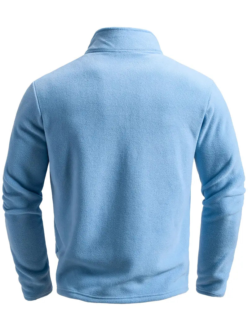 Maglione con Zip a Manica Lunga