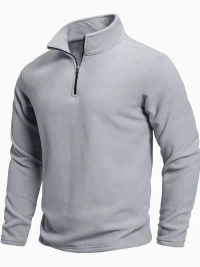 Maglione con Zip a Manica Lunga