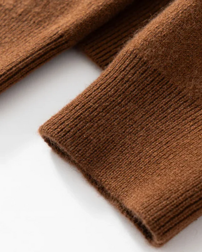 Felpa con Cappuccio in Cashmere Atlas