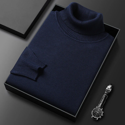 Maglione Collo Alto in Cashmere Alioth