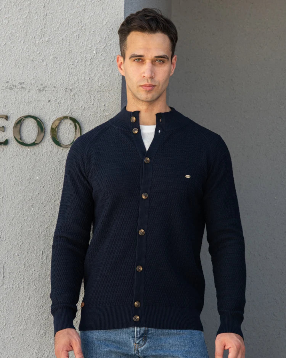 Cardigan di Cotone di Lusso