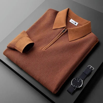 Maglione Elegante da Uomo con Zip