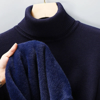 Elegante Maglione Collo Alto