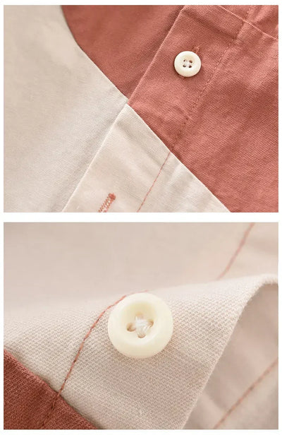 Camicia Bicolore in Cotone