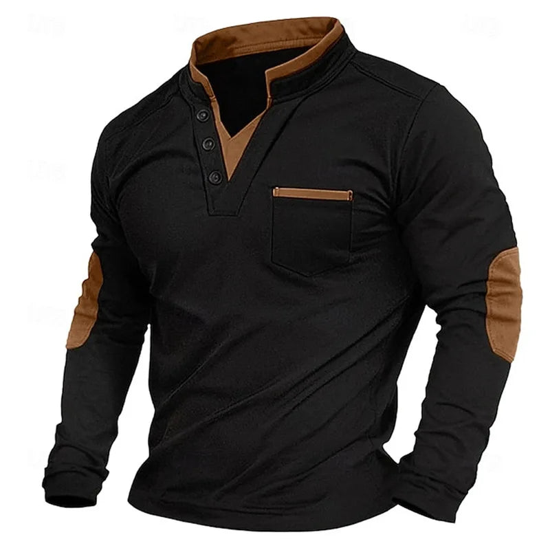 Maglione da Uomo a V