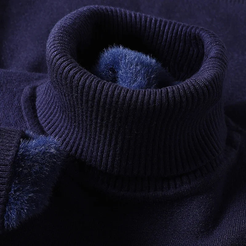 Elegante Maglione Collo Alto