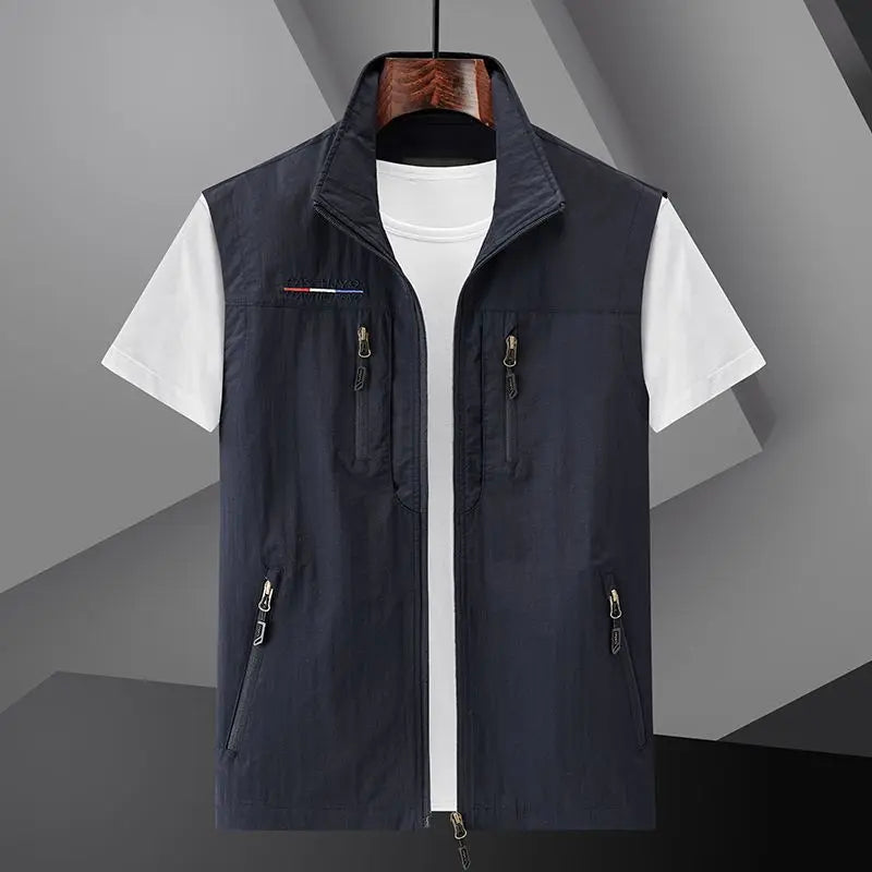 Cardigan Impermeabile Multipocket