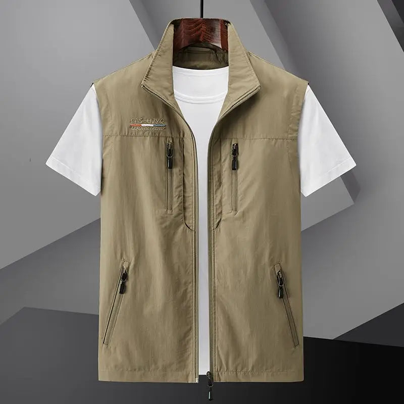 Cardigan Impermeabile Multipocket