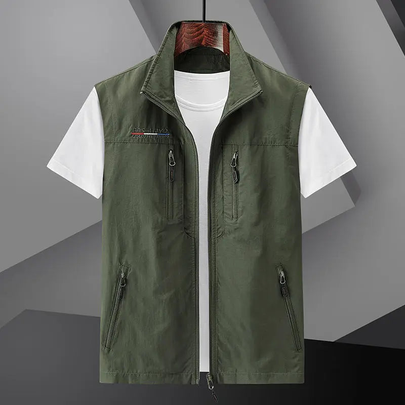 Cardigan Impermeabile Multipocket
