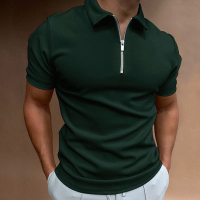 Polo Shirt con Zip